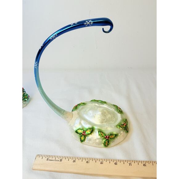 Christopher Radko Midnight Magic Christmas Glass Ornament Stand Only - Picture 3 of 9